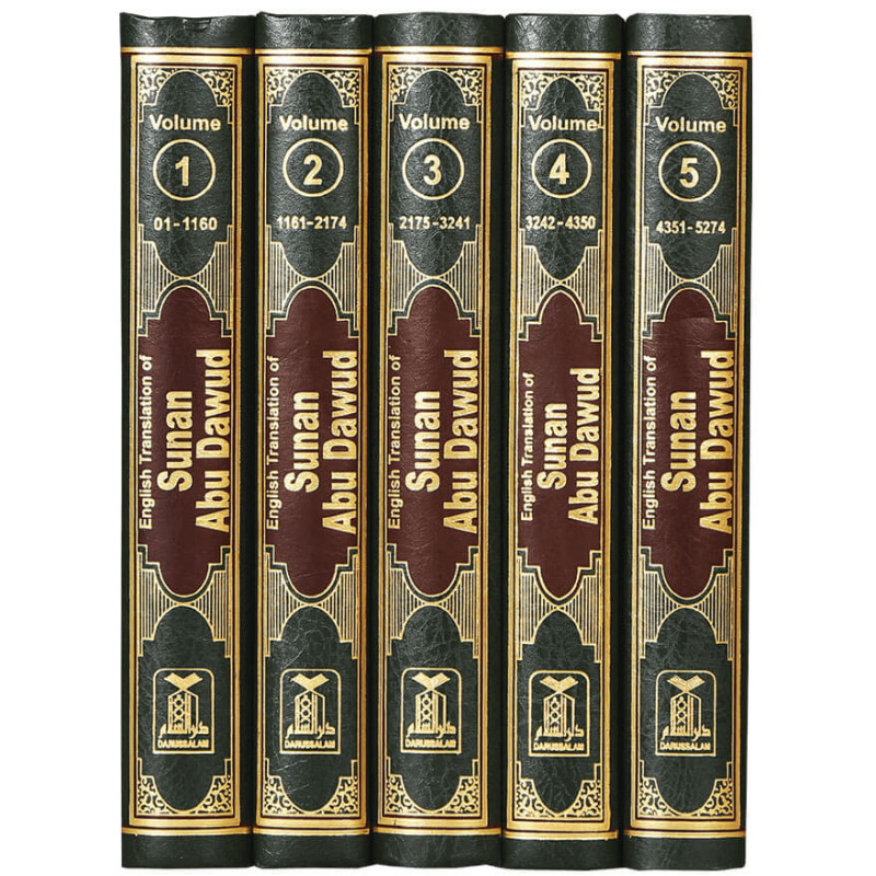 SAD5 Sunan Abu Dawud- English (5 vols set)